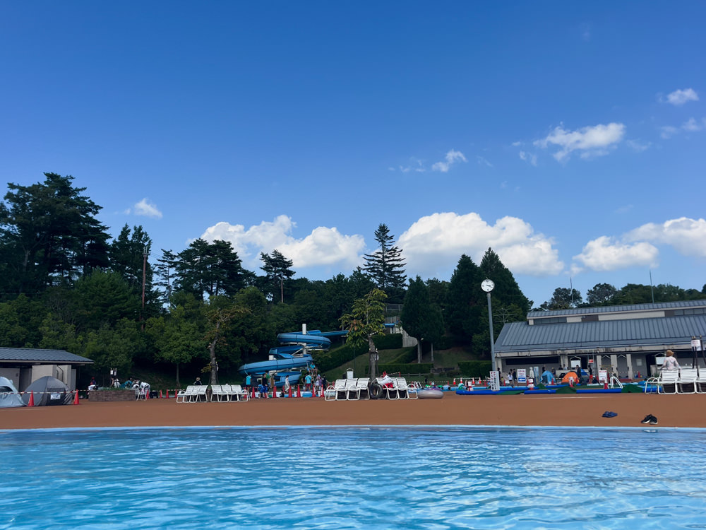 丹波自然運動公園のプール