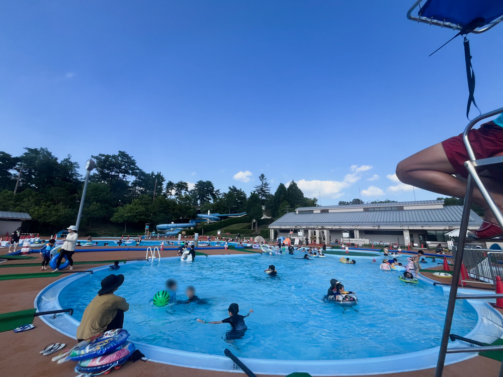 丹波自然運動公園のプール